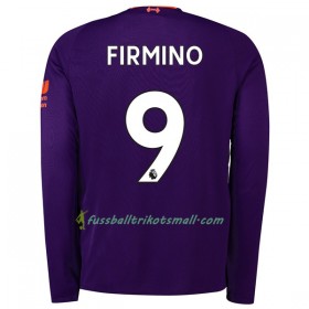 Günstige Fußballtrikots Liverpool Firmino 9 2018-2019 Langarm Auswärts-trikot kaufen